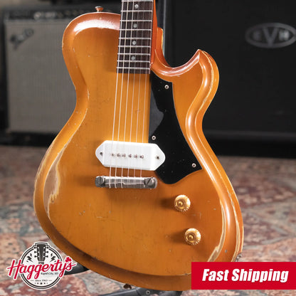 Novo Custom Shop Solus M1 Electric Guitar - Nicotine Blonde with Softshell Case