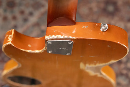 Novo Custom Shop Solus M1 Electric Guitar - Nicotine Blonde with Softshell Case