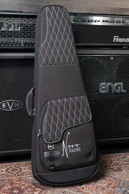 Novo Custom Shop Solus M1 Electric Guitar - Nicotine Blonde with Softshell Case