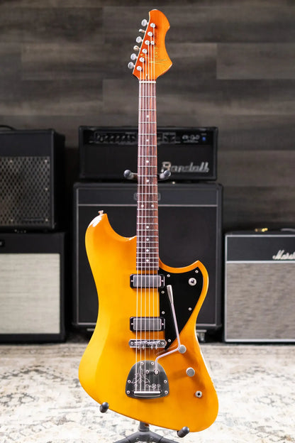 Novo Custom Shop Voltur J Electric Guitar - Nicotine Blonde with Gig Bag
