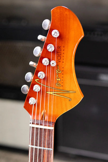 Novo Custom Shop Voltur J Electric Guitar - Nicotine Blonde with Gig Bag