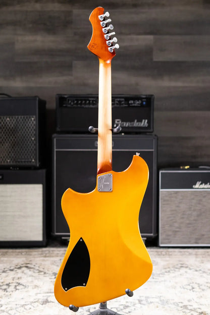 Novo Custom Shop Voltur J Electric Guitar - Nicotine Blonde with Gig Bag