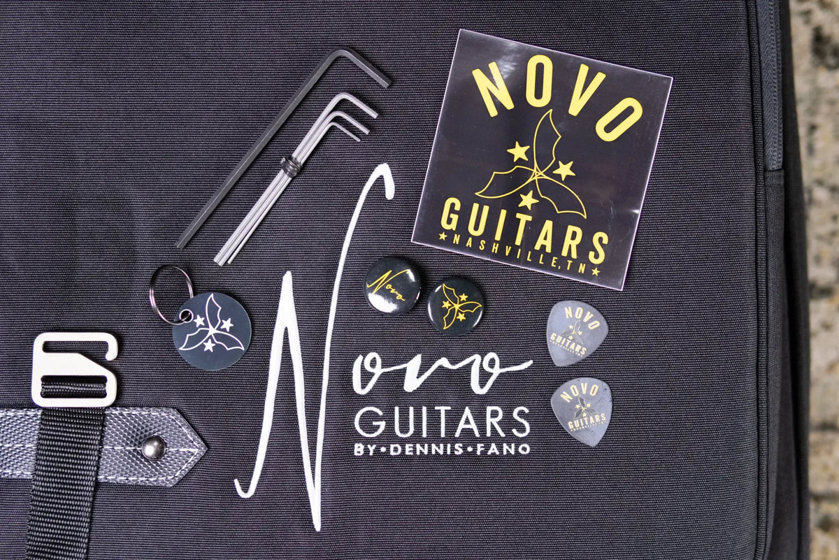Novo Custom Shop Voltur J Electric Guitar - Nicotine Blonde with Gig Bag