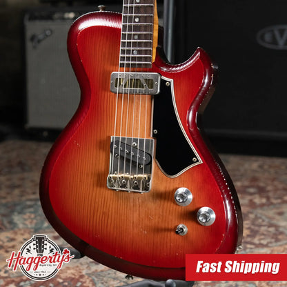 Novo Custom Solus F2 Electric Guitar - Bonfire with Gig Bag