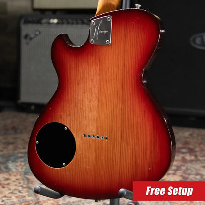 Novo Custom Solus F2 Electric Guitar - Bonfire with Gig Bag