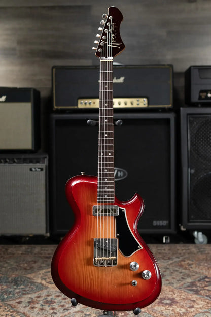 Novo Custom Solus F2 Electric Guitar - Bonfire with Gig Bag