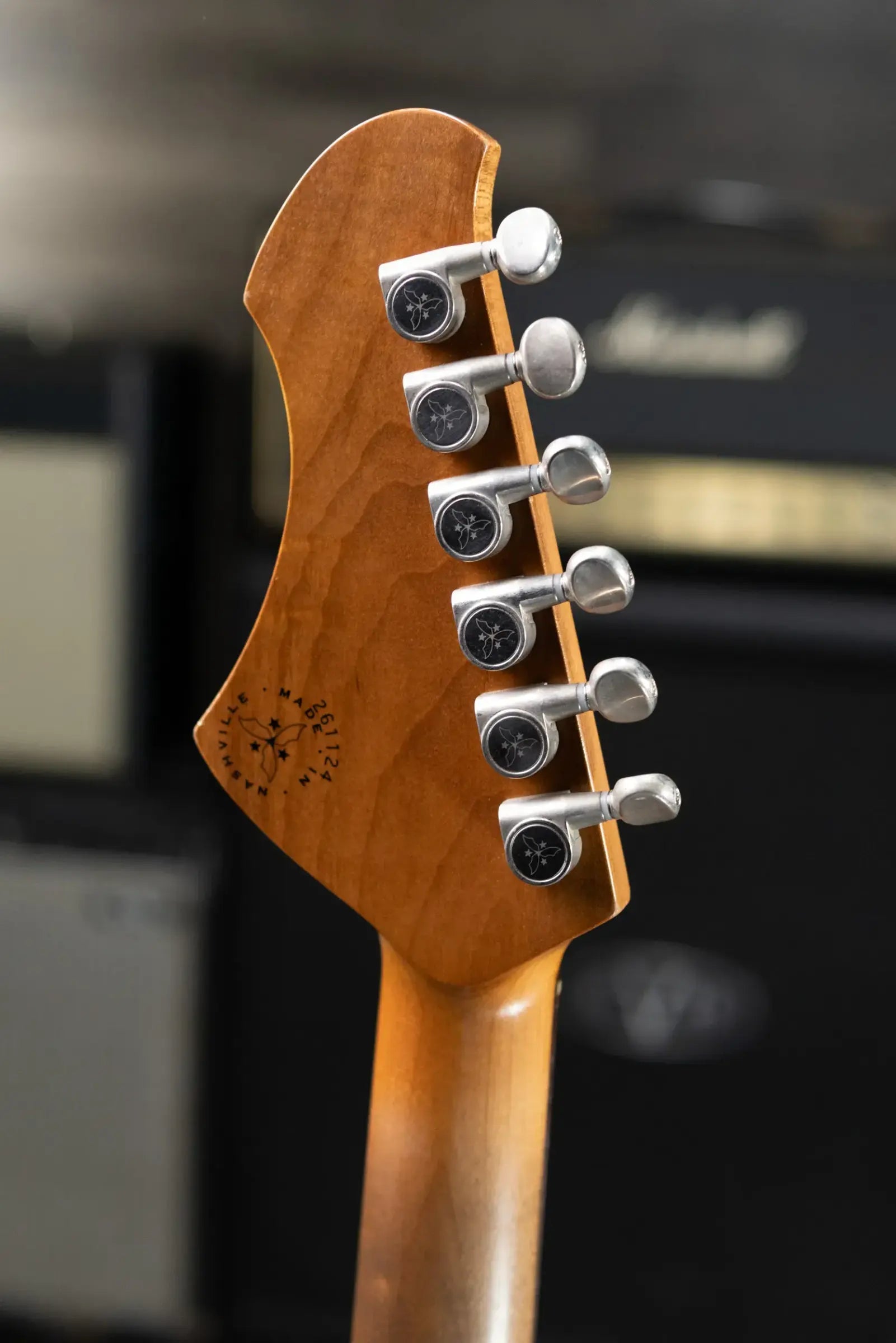 Novo Custom Solus F2 Electric Guitar - Bonfire with Gig Bag