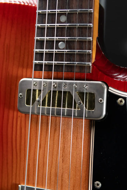 Novo Custom Solus F2 Electric Guitar - Bonfire with Gig Bag