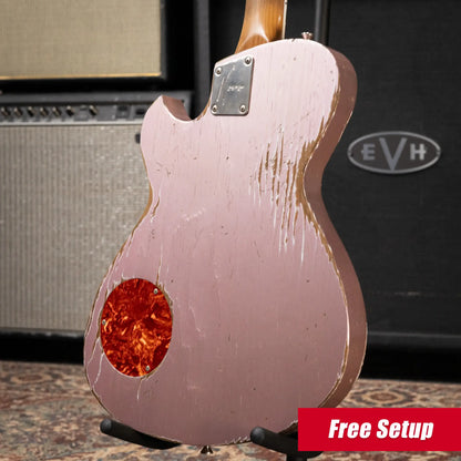 Novo Custom Solus H2 Electric Guitar - Heather Mist with Gig Bag