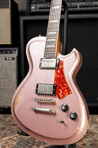 Novo Custom Solus H2 Electric Guitar - Heather Mist with Gig Bag