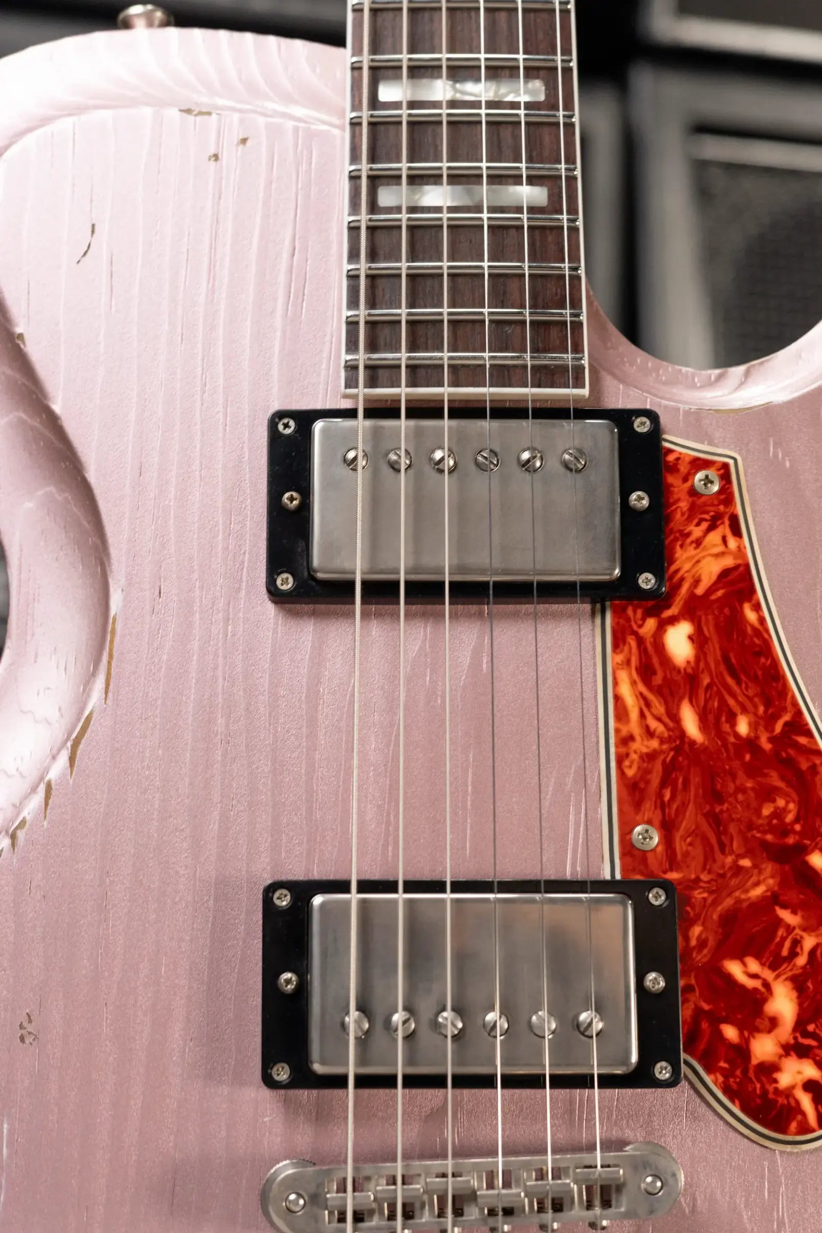 Novo Custom Solus H2 Electric Guitar - Heather Mist with Gig Bag