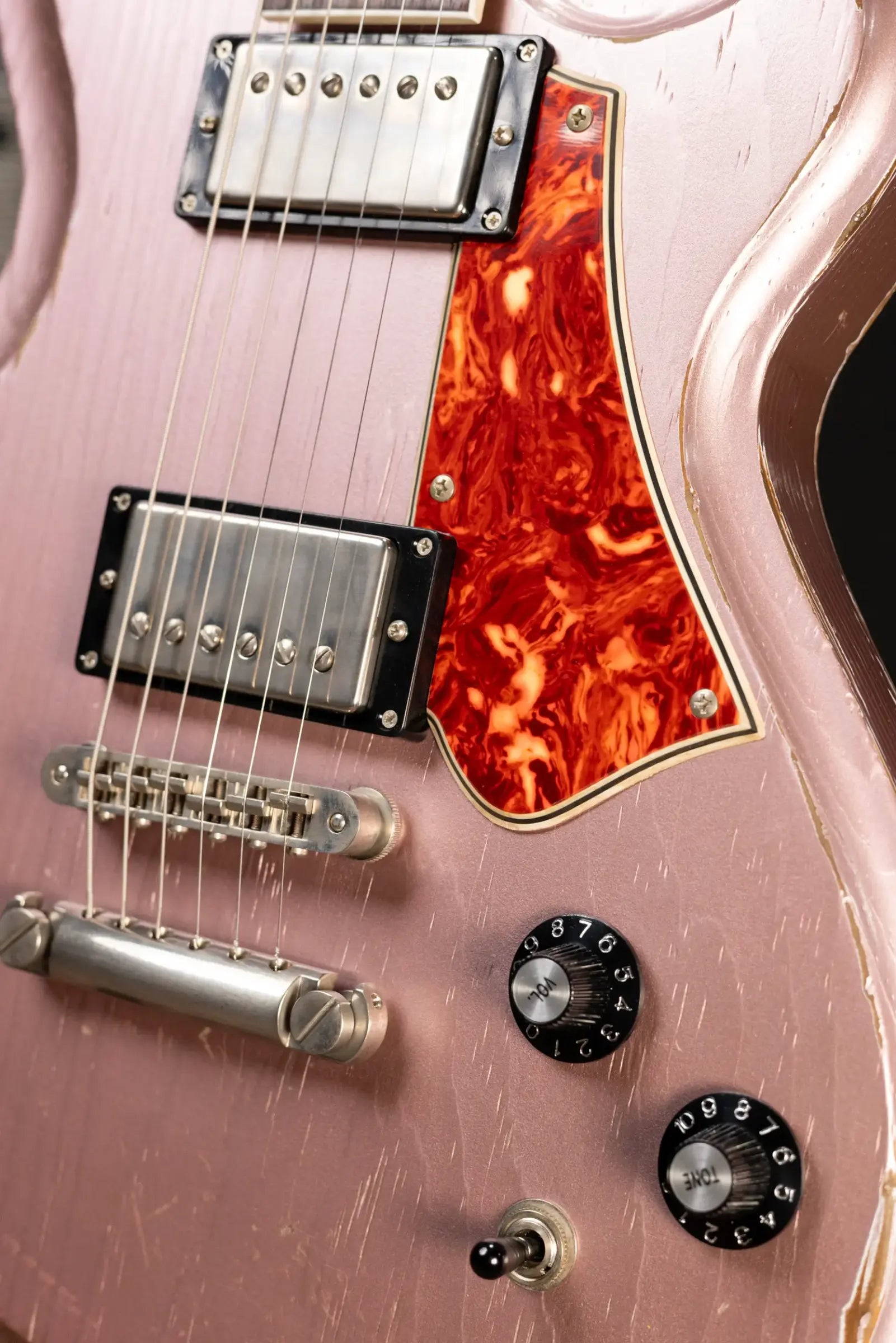 Novo Custom Solus H2 Electric Guitar - Heather Mist with Gig Bag