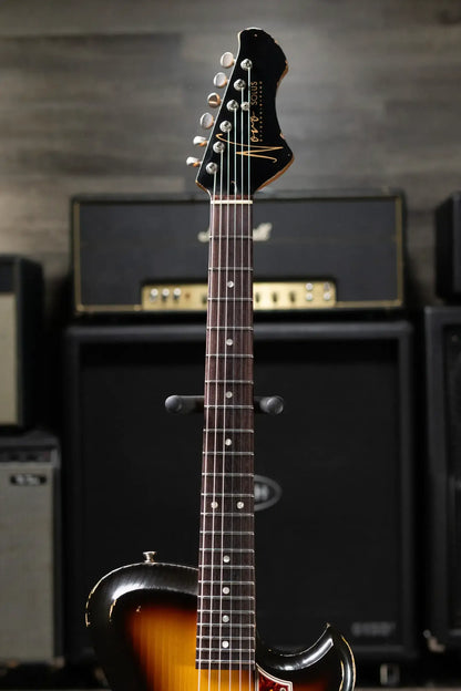Novo Custom Solus M1 Electric Guitar - TV Burst with Gig Bag