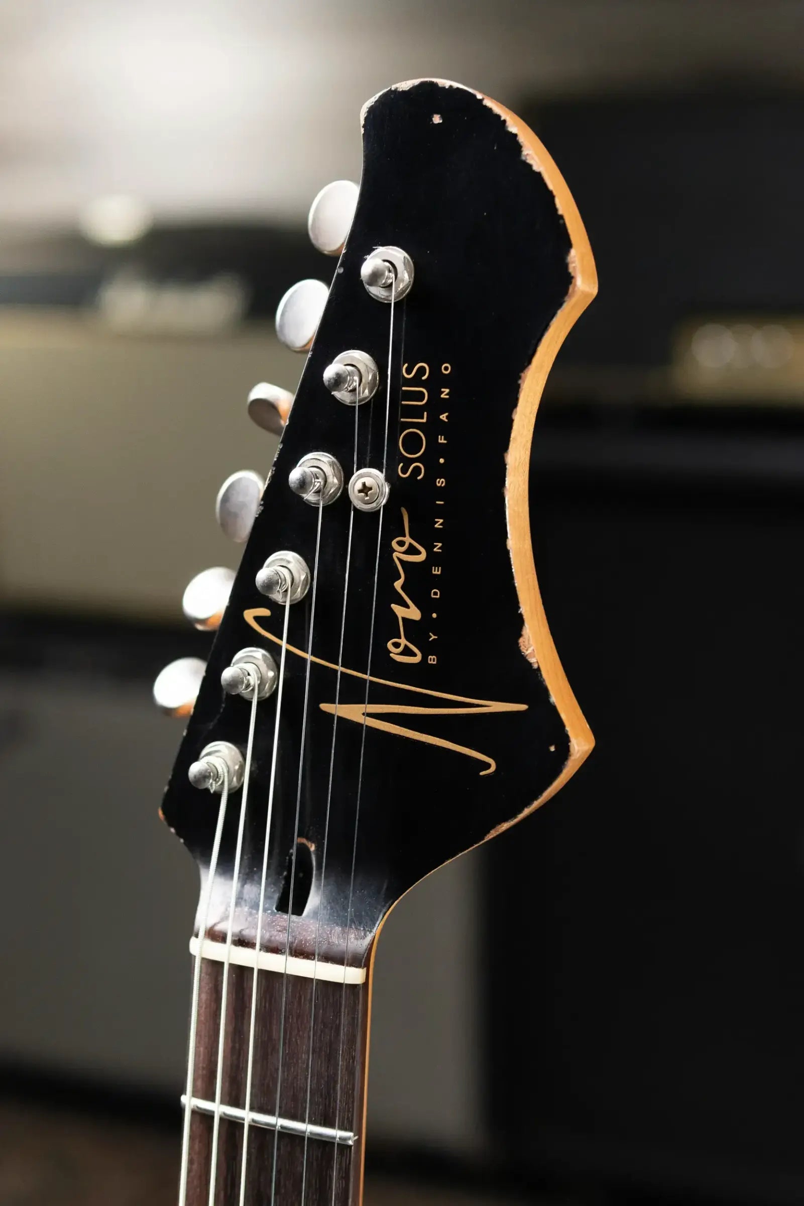 Novo Custom Solus M1 Electric Guitar - TV Burst with Gig Bag