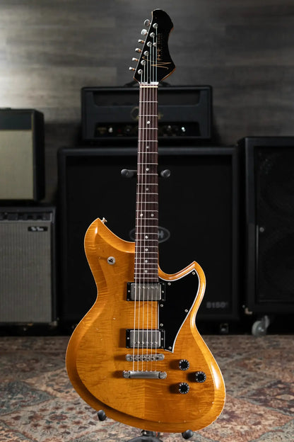 Novo Dealer Limited Chambered Serus H2 Electric Guitar - Amber with Gig Bag