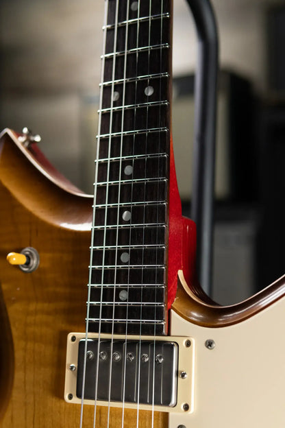 Novo Dealer Limited Chambered Serus H2 Electric Guitar - Dirty Lemon Burst with Gig Bag