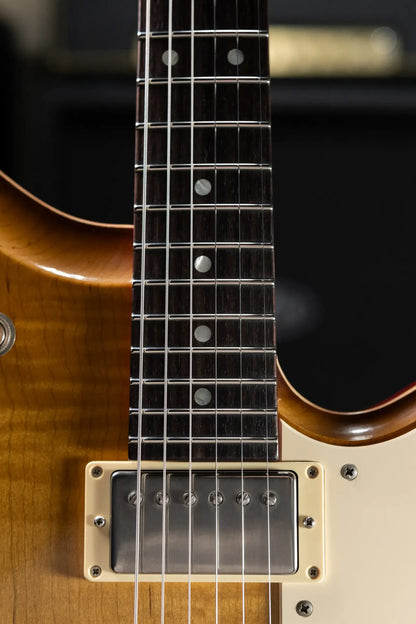 Novo Dealer Limited Chambered Serus H2 Electric Guitar - Dirty Lemon Burst with Gig Bag