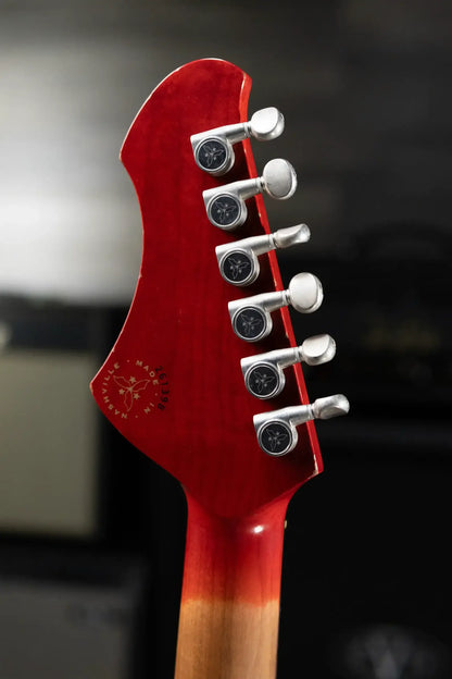 Novo Dealer Limited Chambered Serus H2 Electric Guitar - Tobacco Burst/Faded Cherry Back with Gig Bag