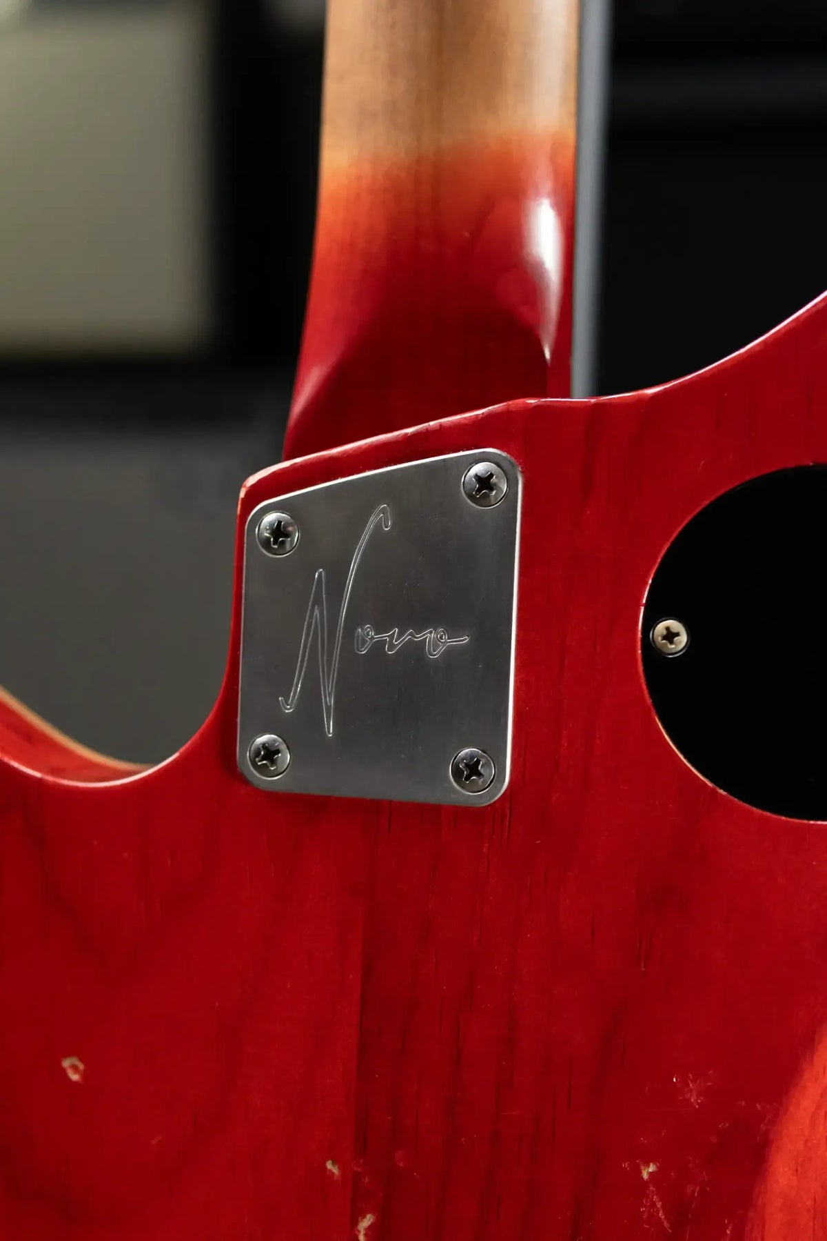 Novo Dealer Limited Chambered Serus H2 Electric Guitar - Tobacco Burst/Faded Cherry Back with Gig Bag