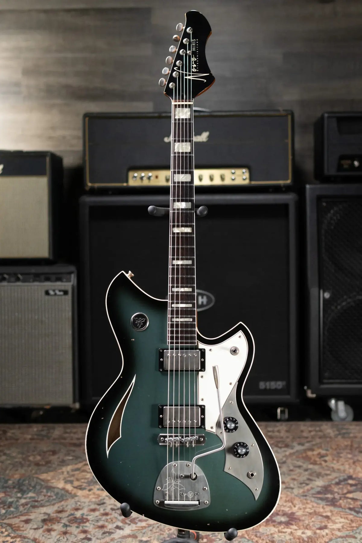 Novo Dealer Limited Miris JHH Electric Guitar - Pelham Burst with Gig Bag