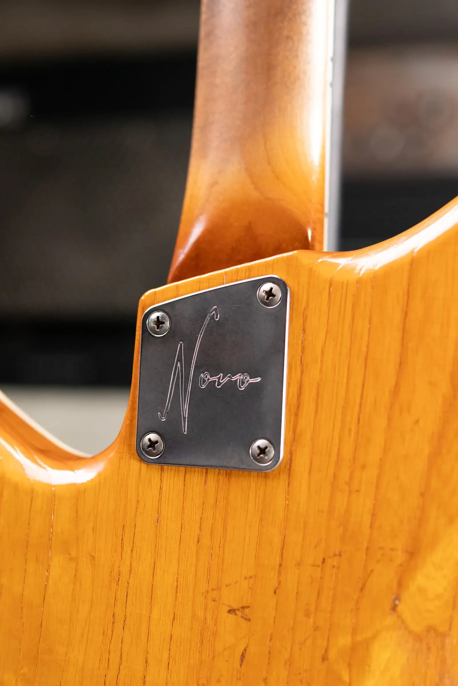 Novo Dealer Limited Miris JHH Semi-Hollow Electric Guitar - Amber Burst with Gig Bag