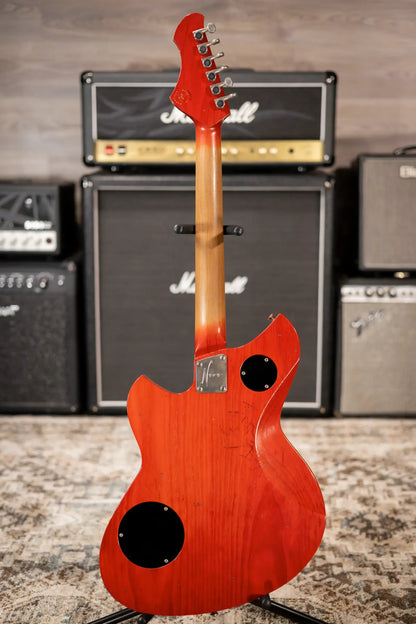 Novo Serus H2 Electric Guitar - Faded Cherry Burst with Gig Bag
