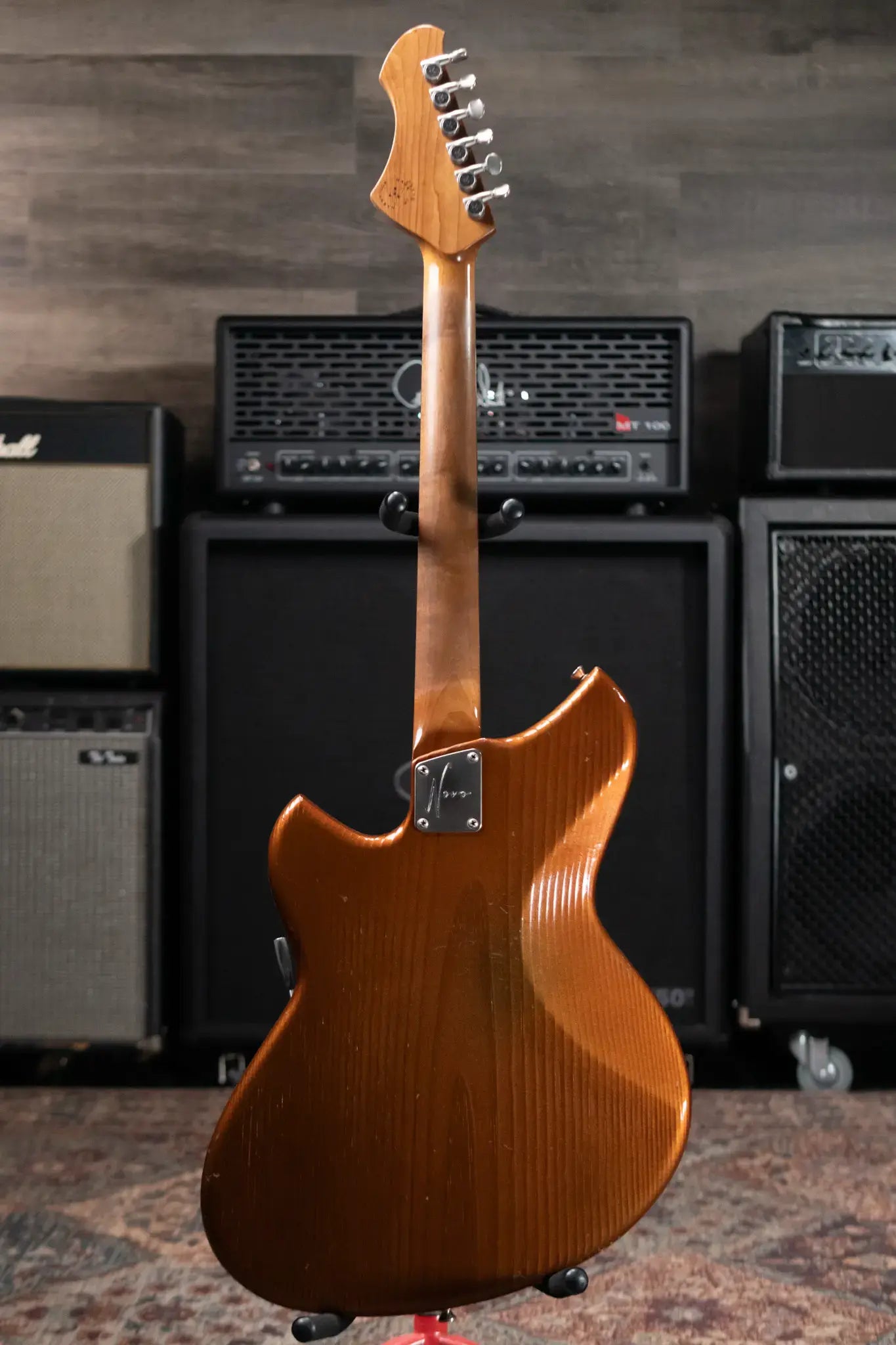 Novo Serus J Custom Electric Guitar - Copper with Gig Bag