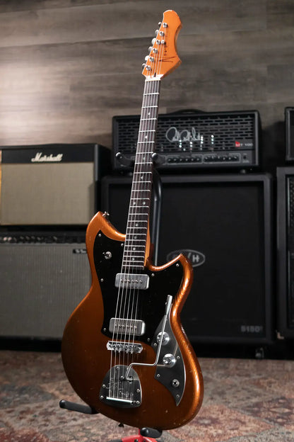 Novo Serus J Custom Electric Guitar - Copper with Gig Bag