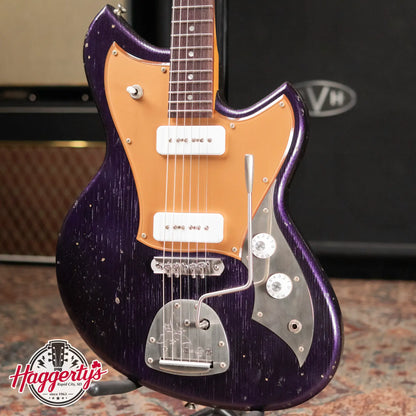 Novo Serus J Custom Electric Guitar - Purple Stranger with Gig Bag