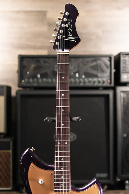Novo Serus J Custom Electric Guitar - Purple Stranger with Gig Bag