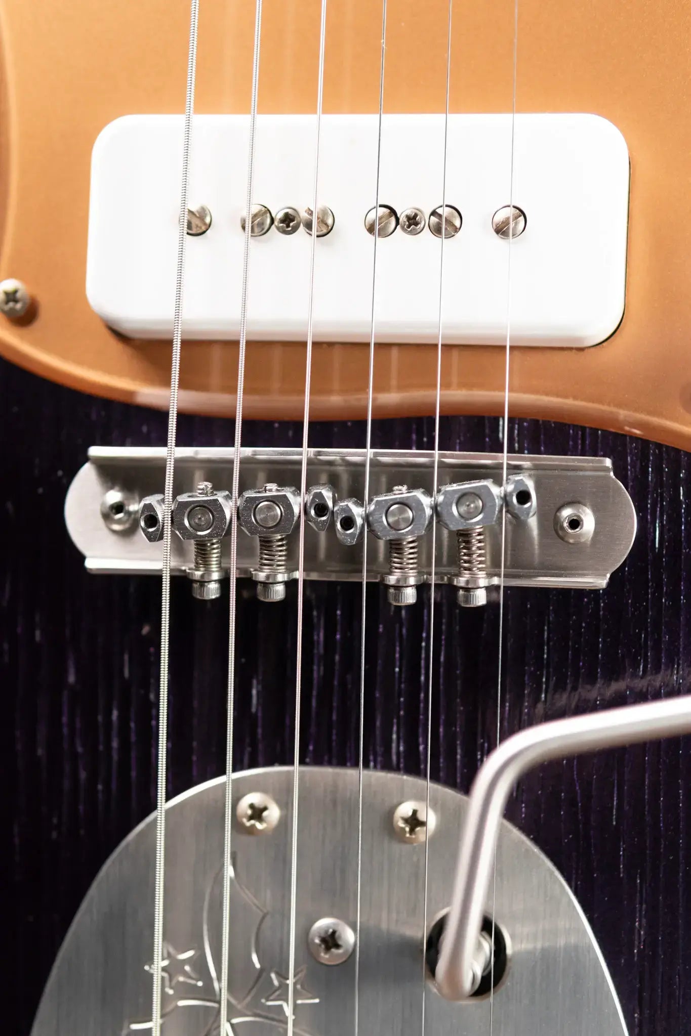 Novo Serus J Custom Electric Guitar - Purple Stranger with Gig Bag
