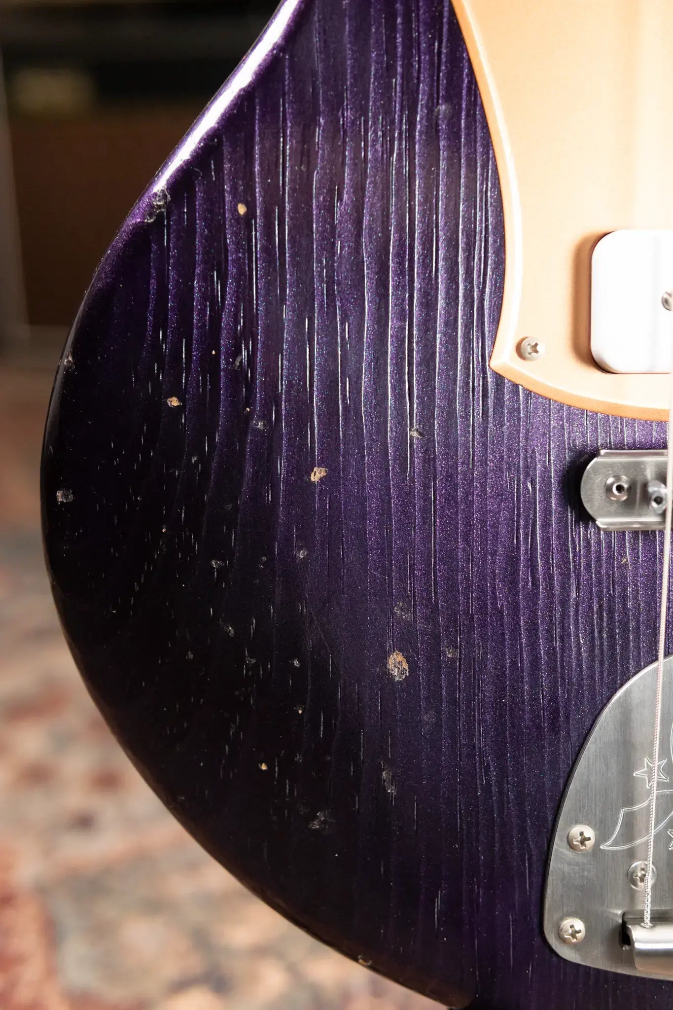 Novo Serus J Custom Electric Guitar - Purple Stranger with Gig Bag