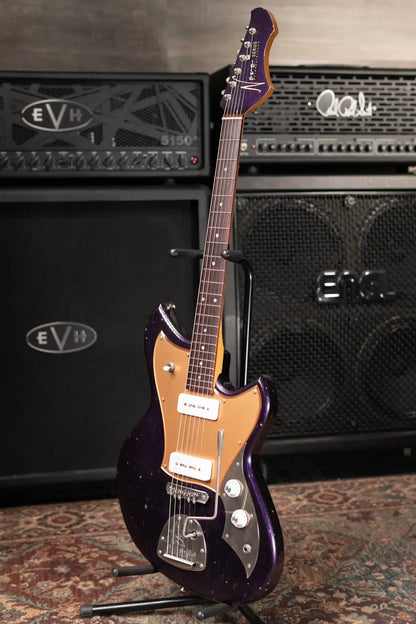 Novo Serus J Custom Electric Guitar - Purple Stranger with Gig Bag