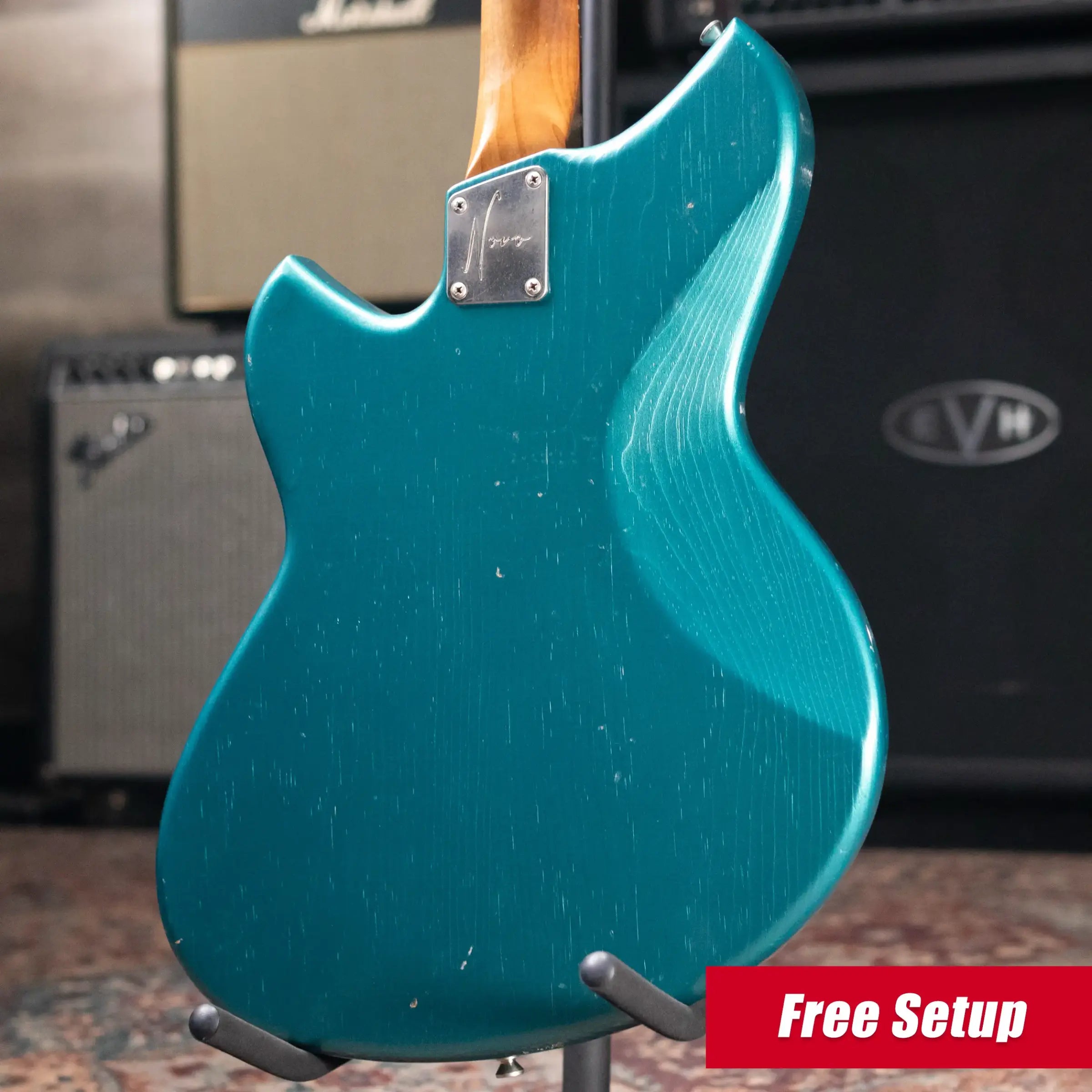 Novo Serus J Electric Guitar Ocean Turquoise with Gig Bag - Used