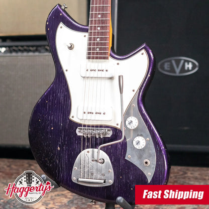 Novo Serus J Electric Guitar Purple Stranger with Softshell Case - Used