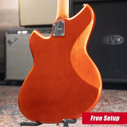 Novo Serus P2 Electric Guitar - Candy Apple Orange with Gig Bag