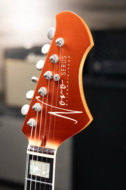 Novo Serus P2 Electric Guitar - Candy Apple Orange with Gig Bag
