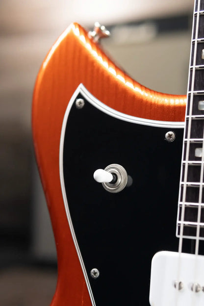 Novo Serus P2 Electric Guitar - Candy Apple Orange with Gig Bag