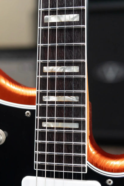 Novo Serus P2 Electric Guitar - Candy Apple Orange with Gig Bag