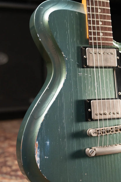 Novo Solus H2 Electric Guitar - Aged Pelham Blue with Case - Used
