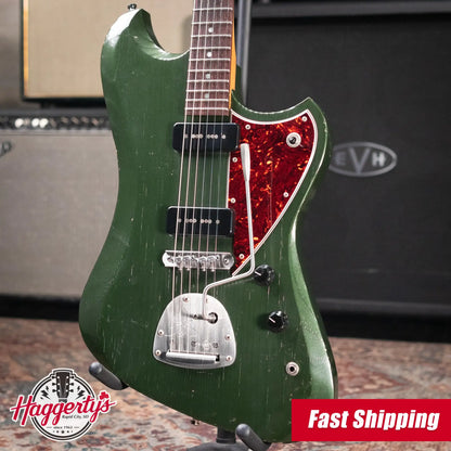 Novo Voltur J Electric Guitar - Cadillac Green with Gig Bag - Used