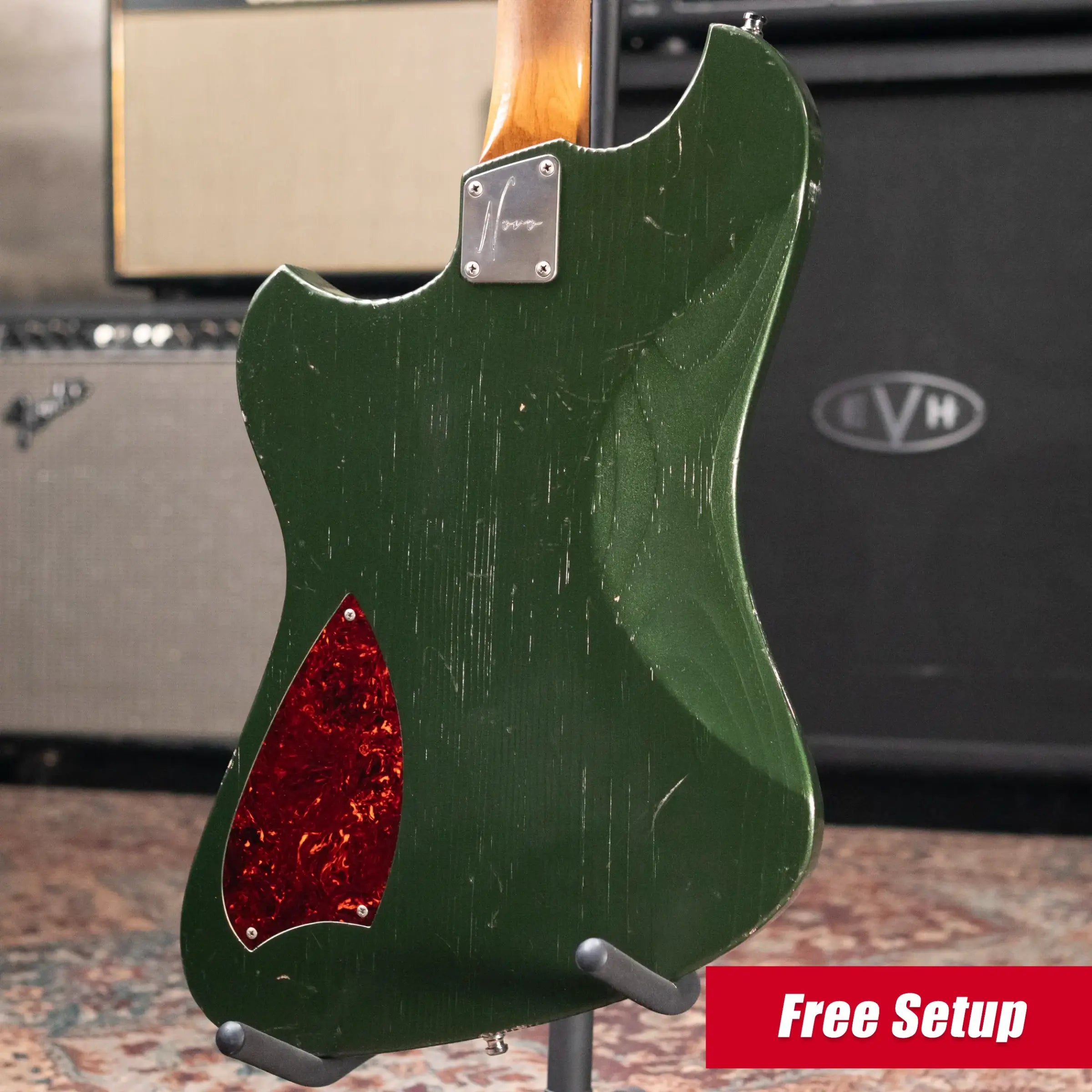 Novo Voltur J Electric Guitar - Cadillac Green with Gig Bag - Used