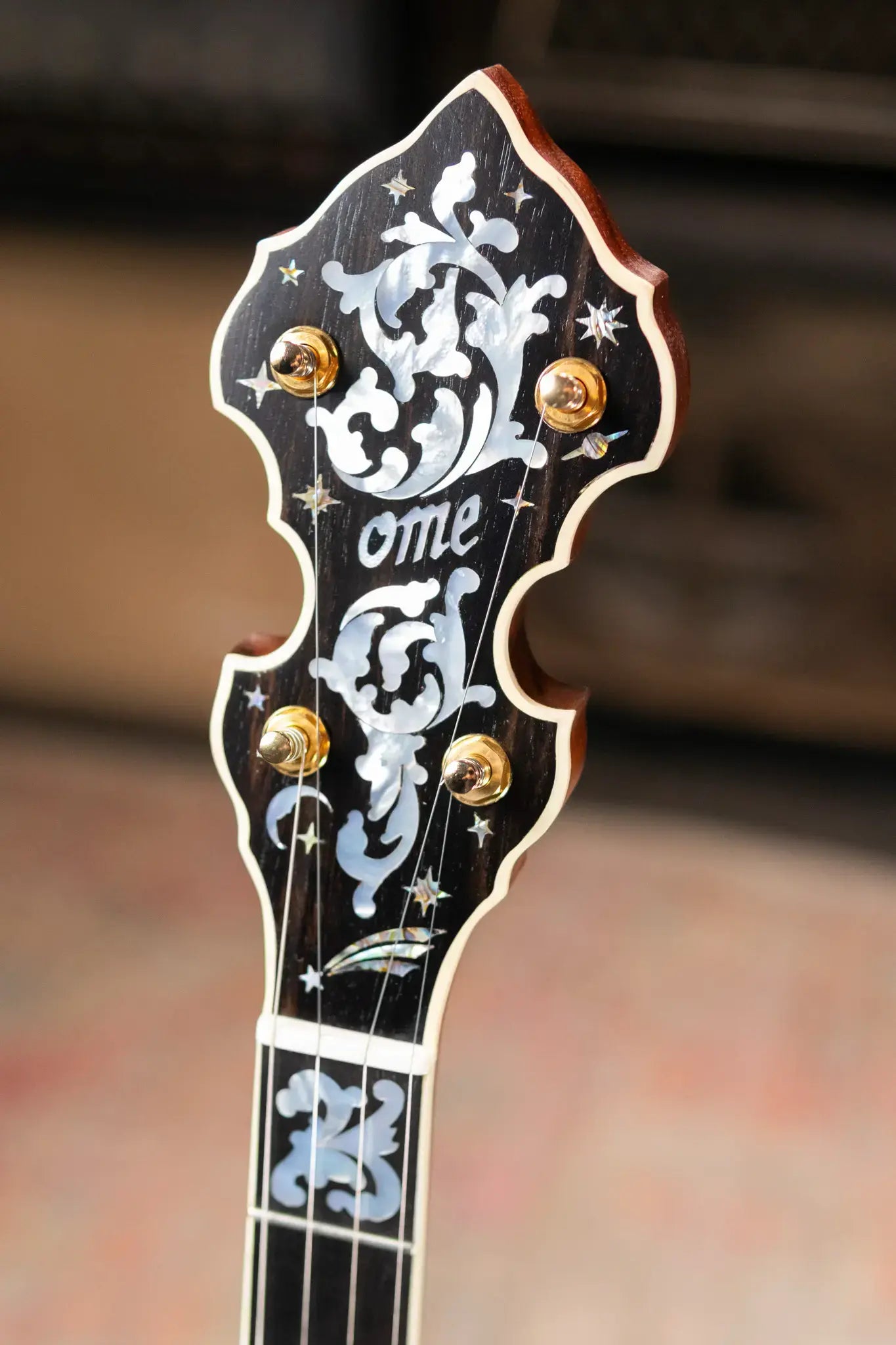 OME Banjos Artist Millennium 5-String Resonator Banjo with Hardshell Case