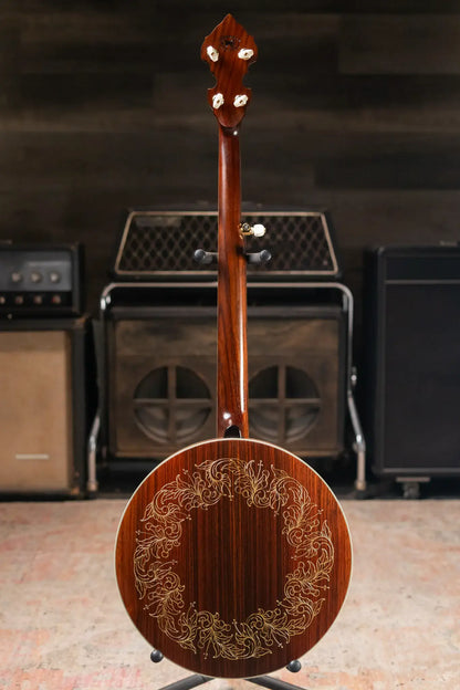 OME Banjos Artist Millennium 5-String Resonator Banjo with Hardshell Case