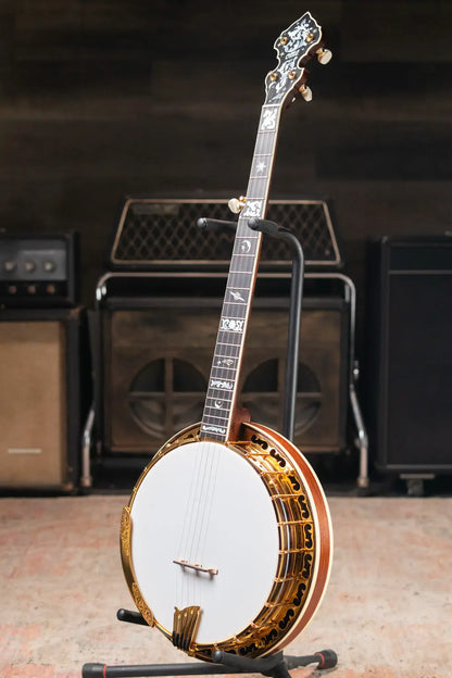 OME Banjos Artist Millennium 5-String Resonator Banjo with Hardshell Case