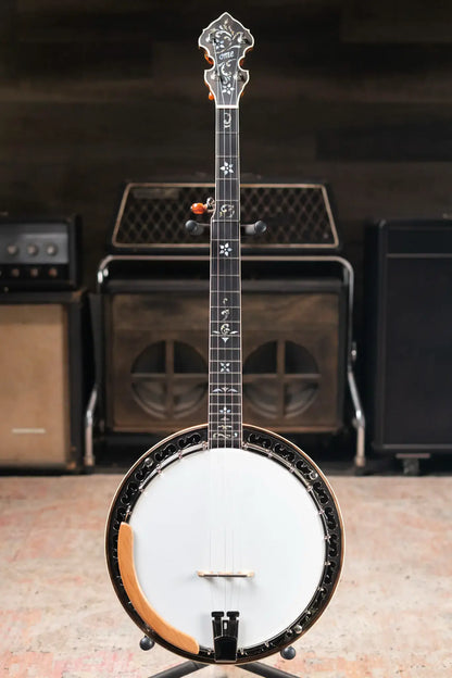 OME Banjos Gold Hill Primrose Classic 5-String Resonator Banjo with Hardshell Case