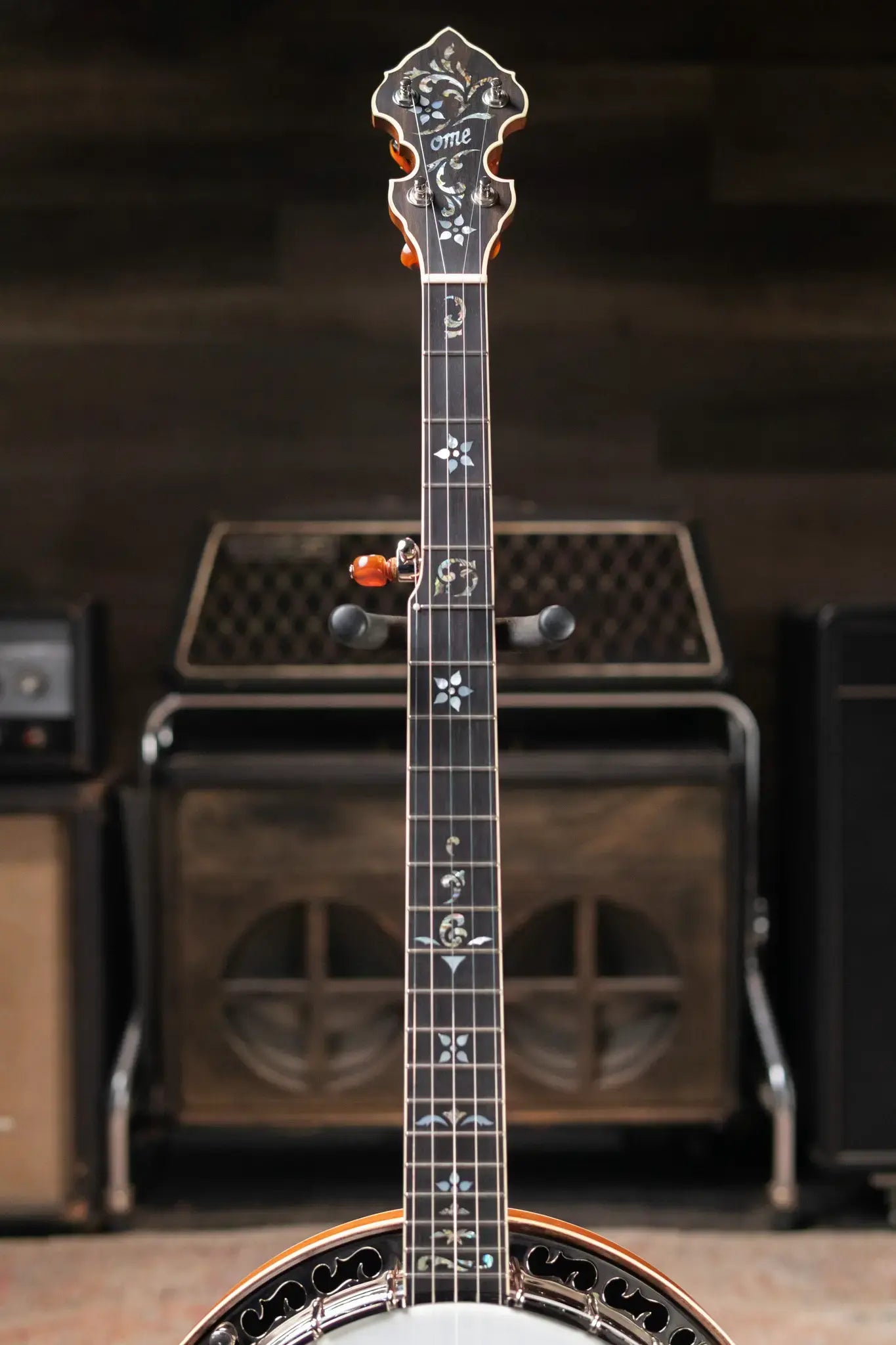 OME Banjos Gold Hill Primrose Classic 5-String Resonator Banjo with Hardshell Case