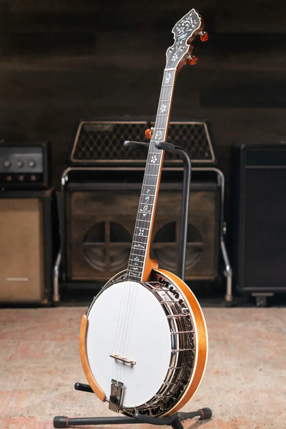 OME Banjos Gold Hill Primrose Classic 5-String Resonator Banjo with Hardshell Case
