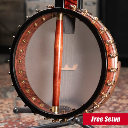 OME Banjos Jubilee 5-String Open Back Banjo with Hardshell Case