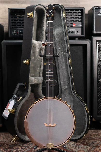 OME Banjos Jubilee 5-String Open Back Banjo with Hardshell Case